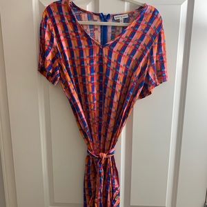 ANTHROPOLOGIE ABSTRACT PAINTER DRESS BY ARYESSA